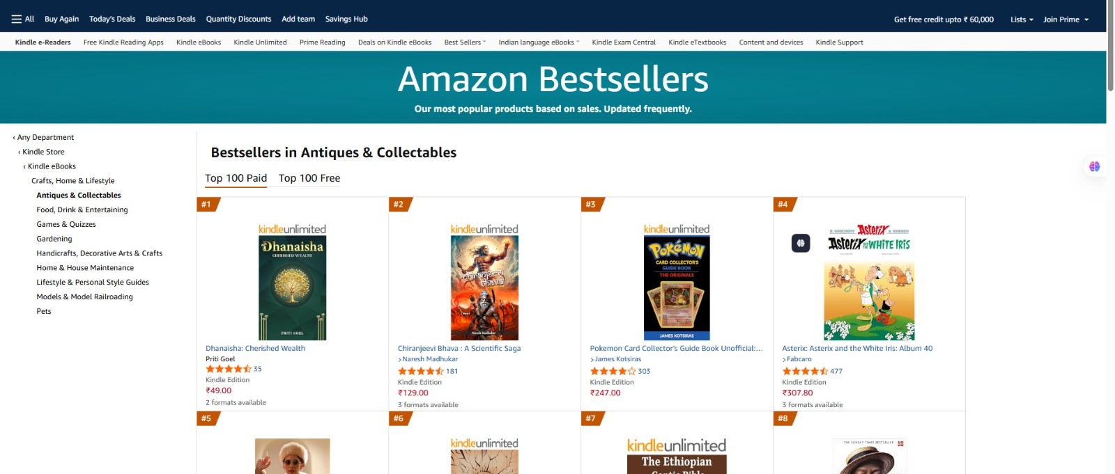 Dhanaisha (Cherished Wealth)- No. 1 Bestsellers In Antiques And Collectables